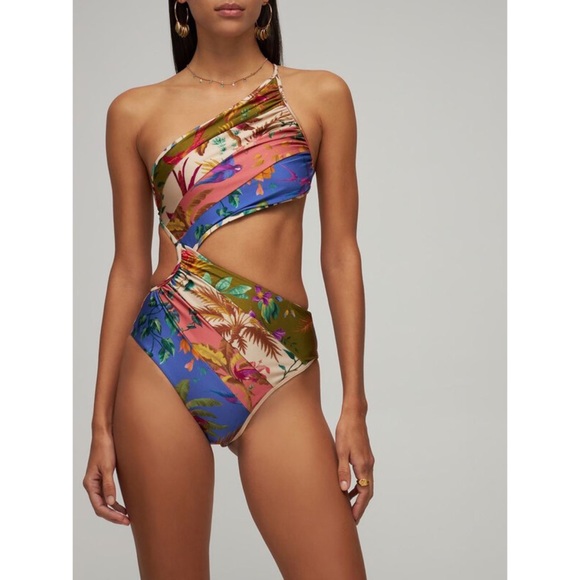 ZIMMERMANN Tropicana Cutout One Piece Swimsuit - Picture 6 of 16
